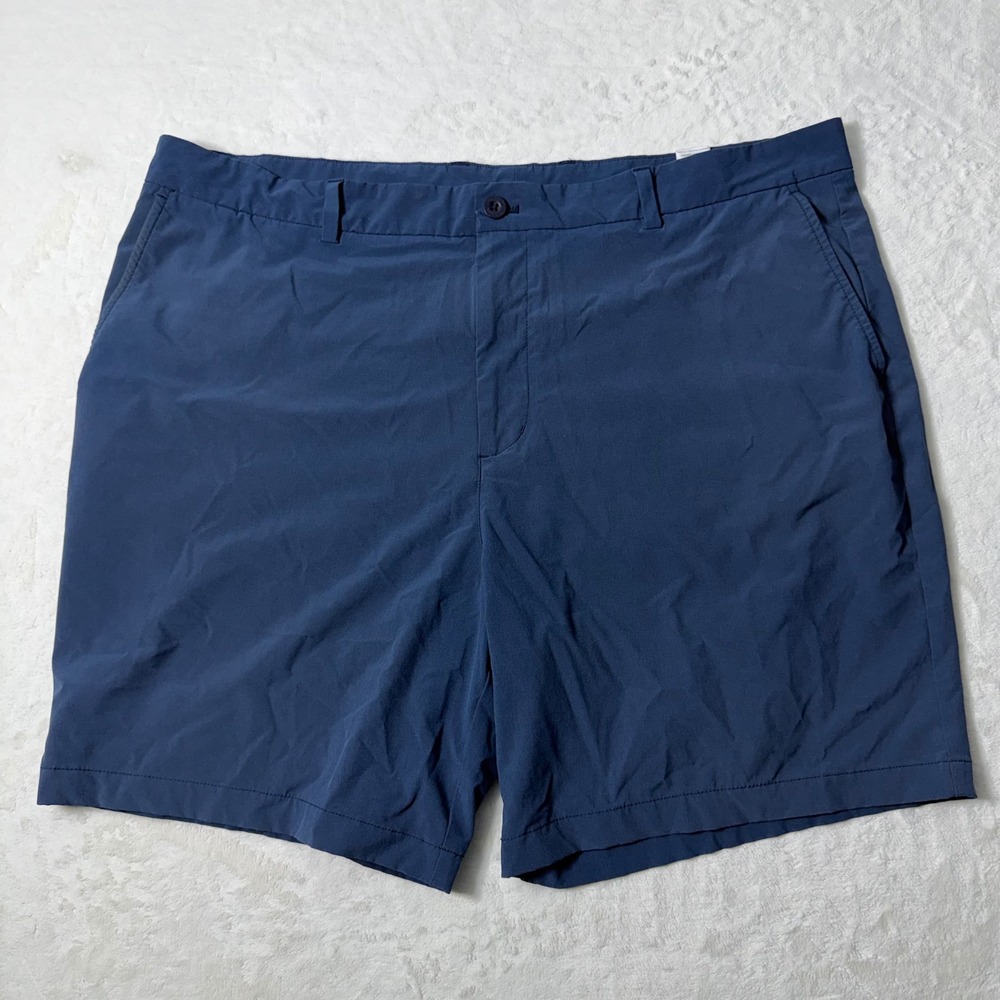 Vineyard Vines Performance Golf Breaker Shorts Sz 42 Navy Blue‎ Moisture Wicking